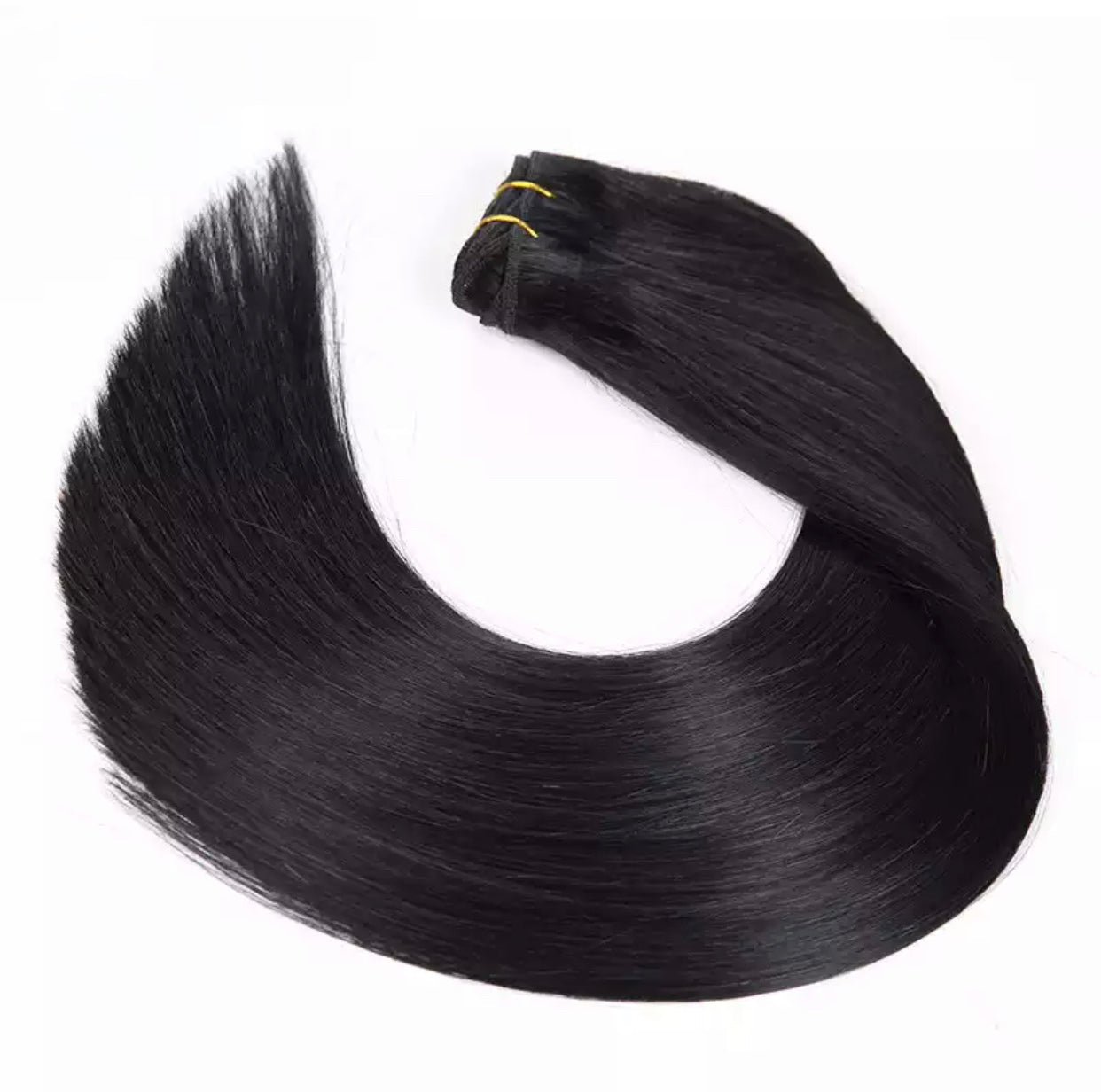20 Inch 1# Virgin Remy Straight Human Hair Bundles 100% Unprocessed Remy Hair Bundles Natural Color