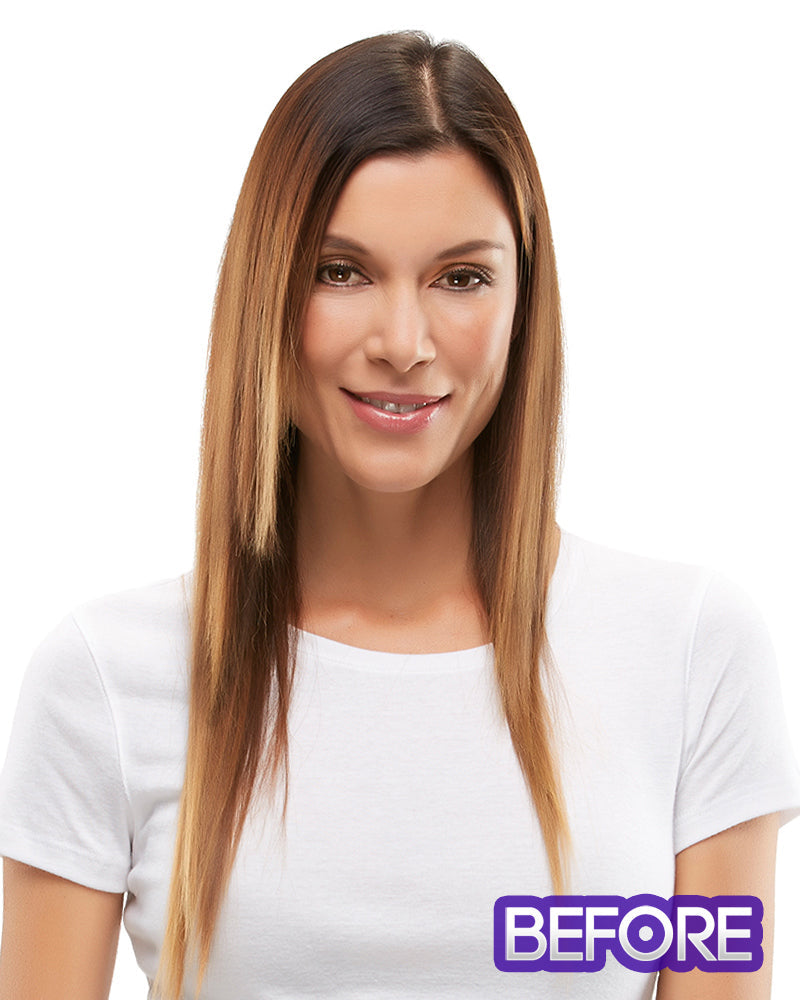 Top Level | Monofilament Synthetic Hair Topper by Jon Renau