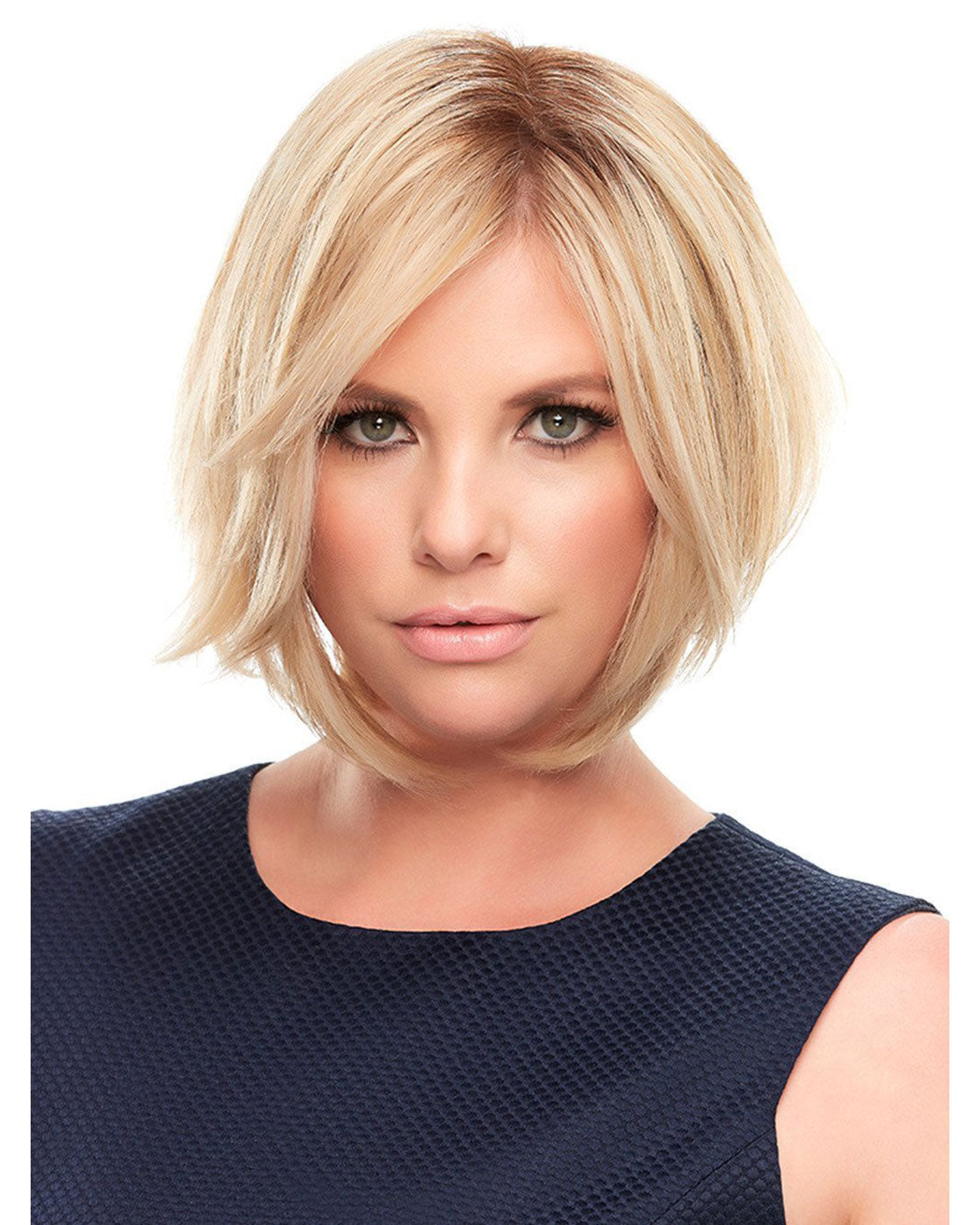 EasiPart 8 inch | Monofilament Remy Human Hair Topper by Jon Renau