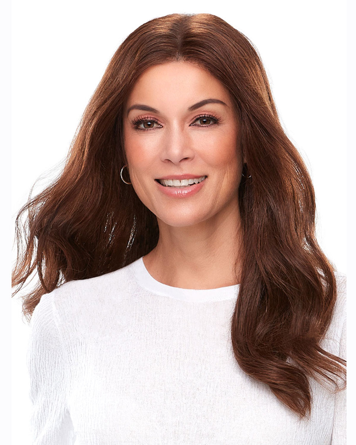 Top Smart HH 18 inch (Exclusive) | Lace Front & Monofilament Remy Human Hair Topper by Jon Renau