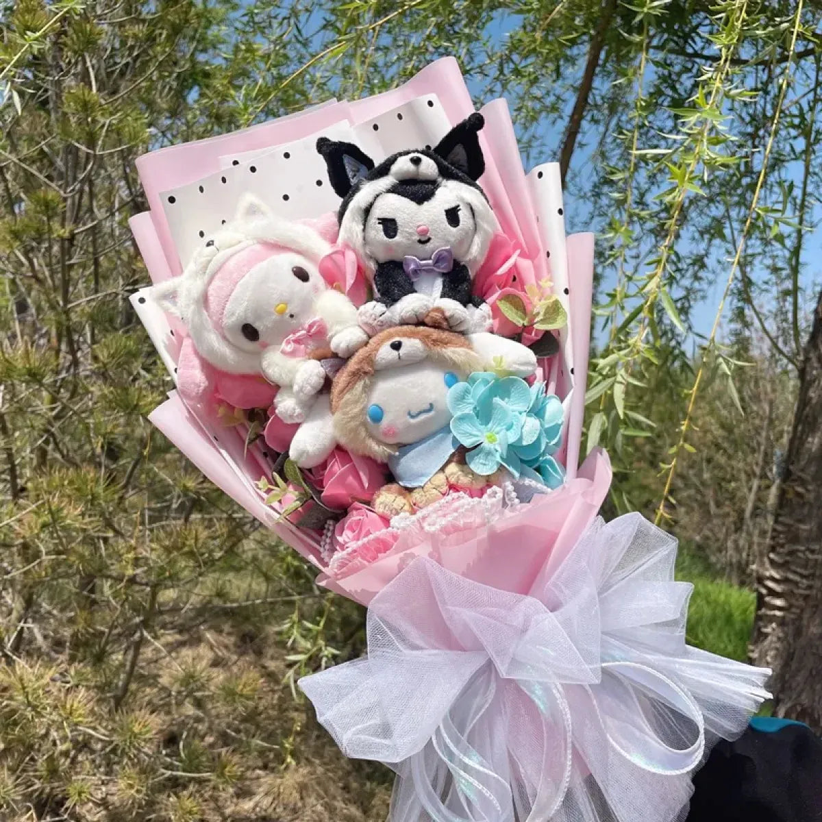 Blooming Plush Bouquet