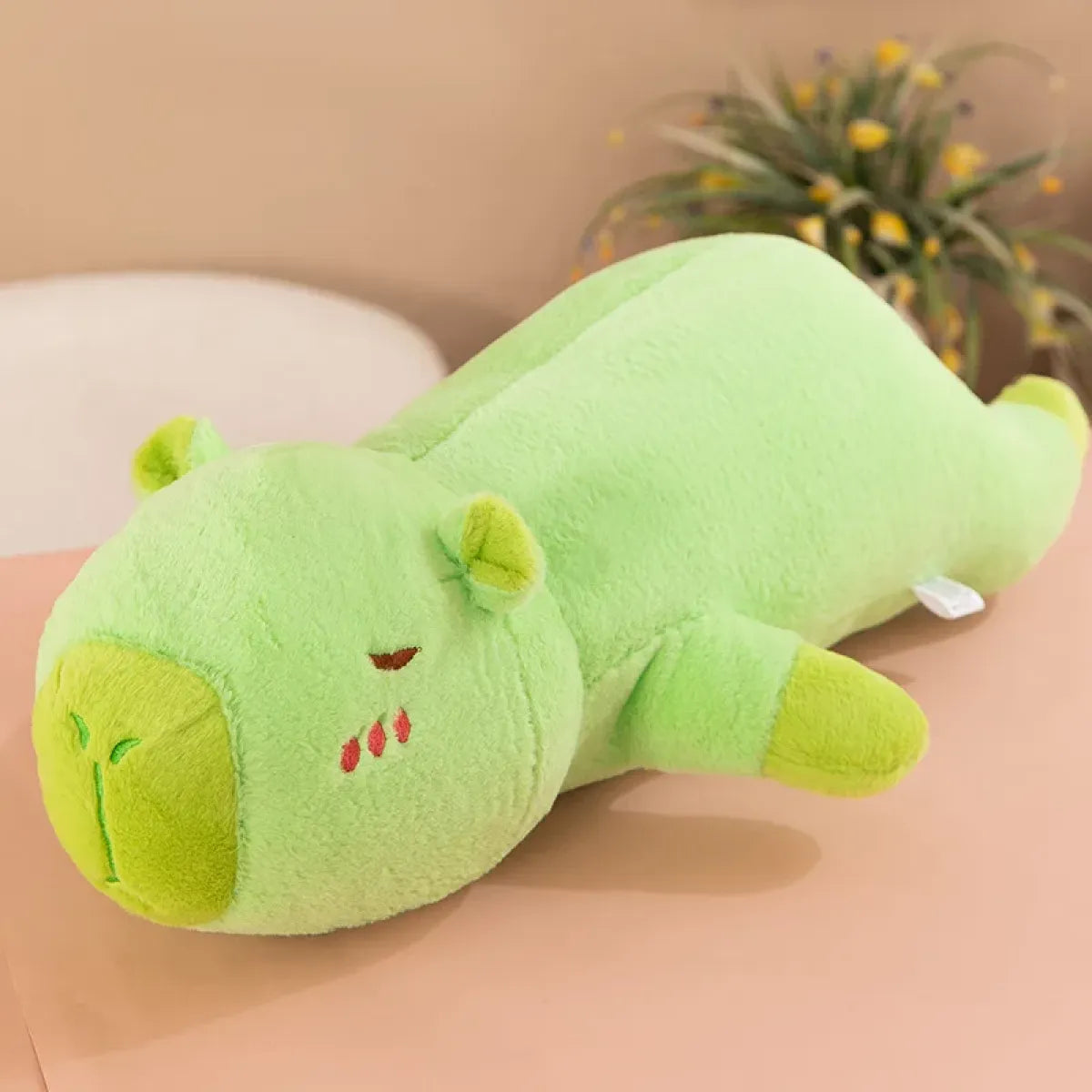 60cm Kawaii Capybara Plush Pillow – Soft Sleeping Toy for Birthday Gift