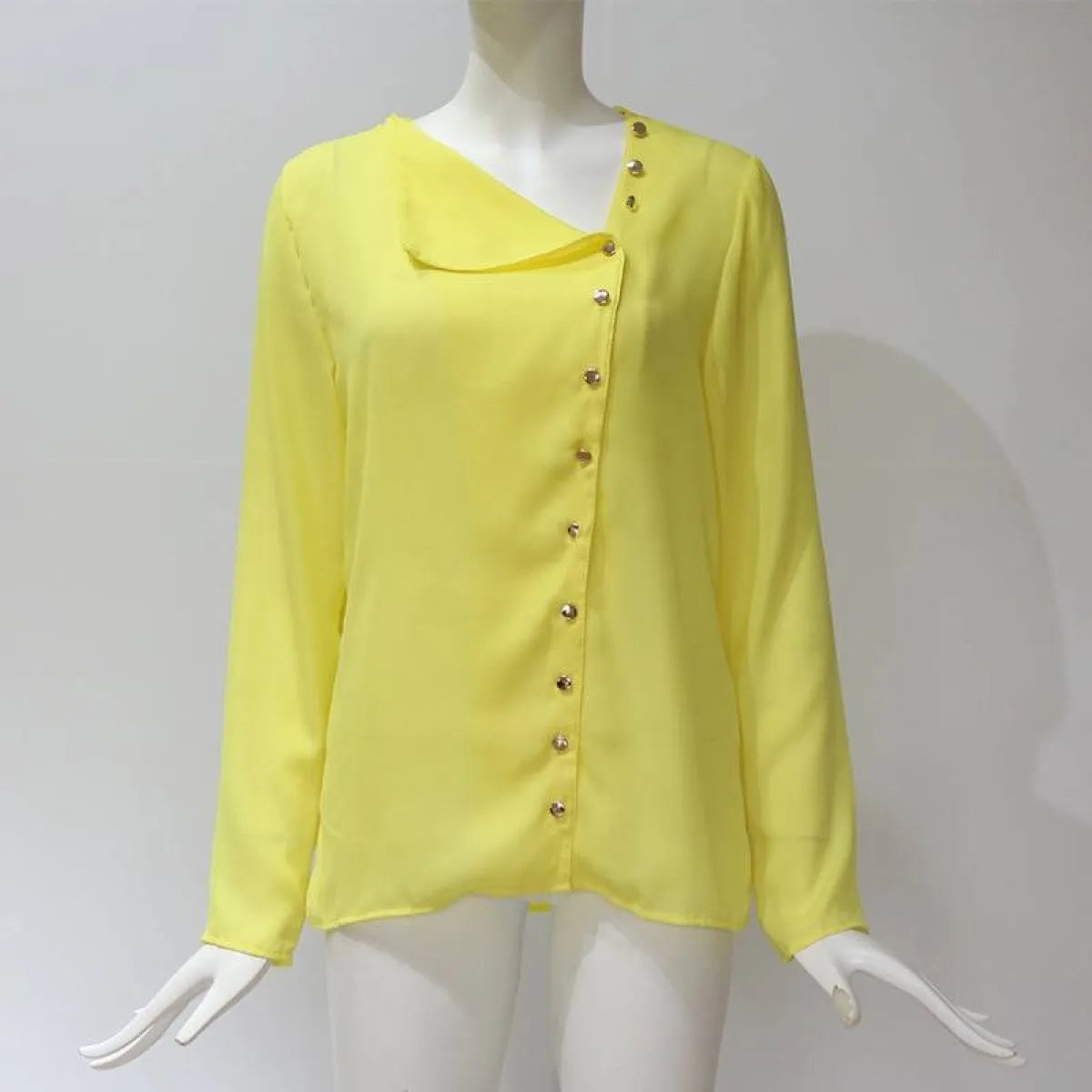 Chiffon Blouse With Buttons