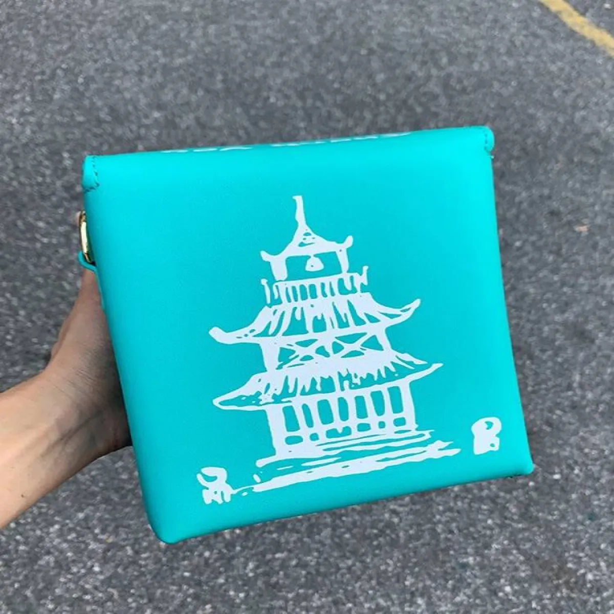 Chinese Takeout Box Chain Bag