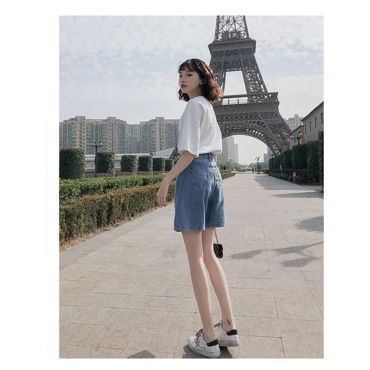 Classic Harajuku Jean Shorts