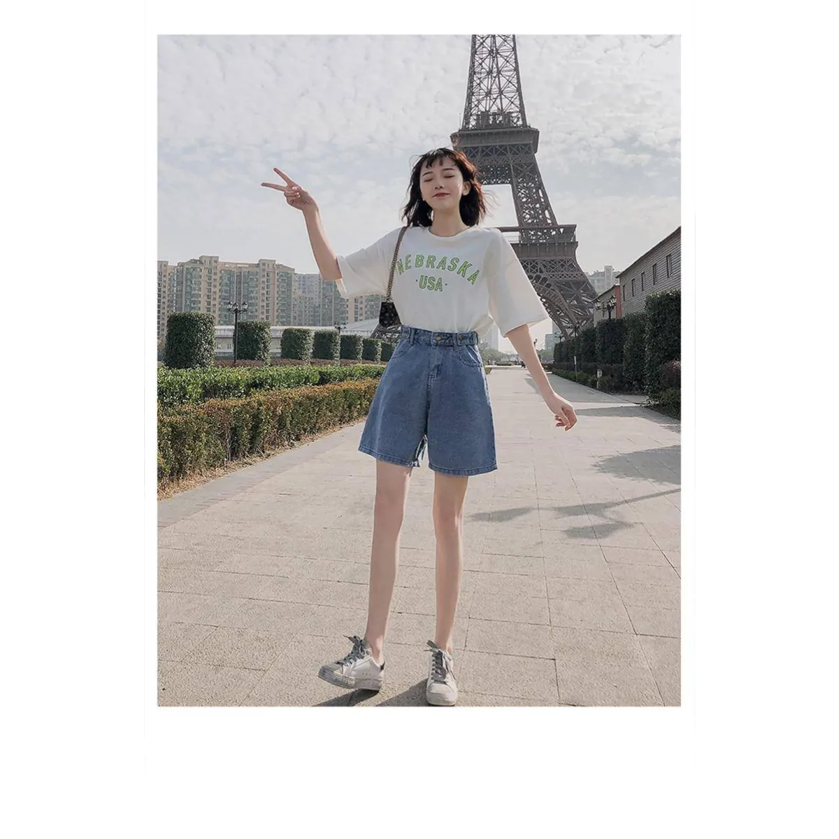 Classic Harajuku Jean Shorts