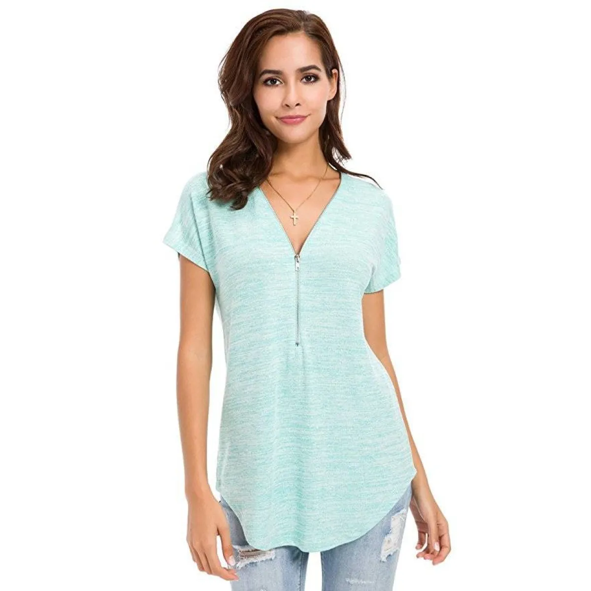 Colorful Cotton Women's T