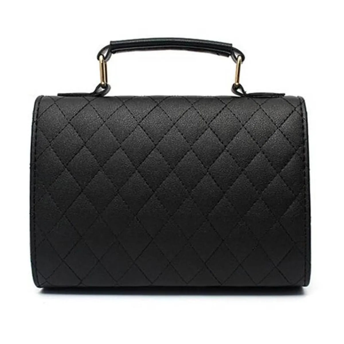 Compact Quilted Shoulder Bag