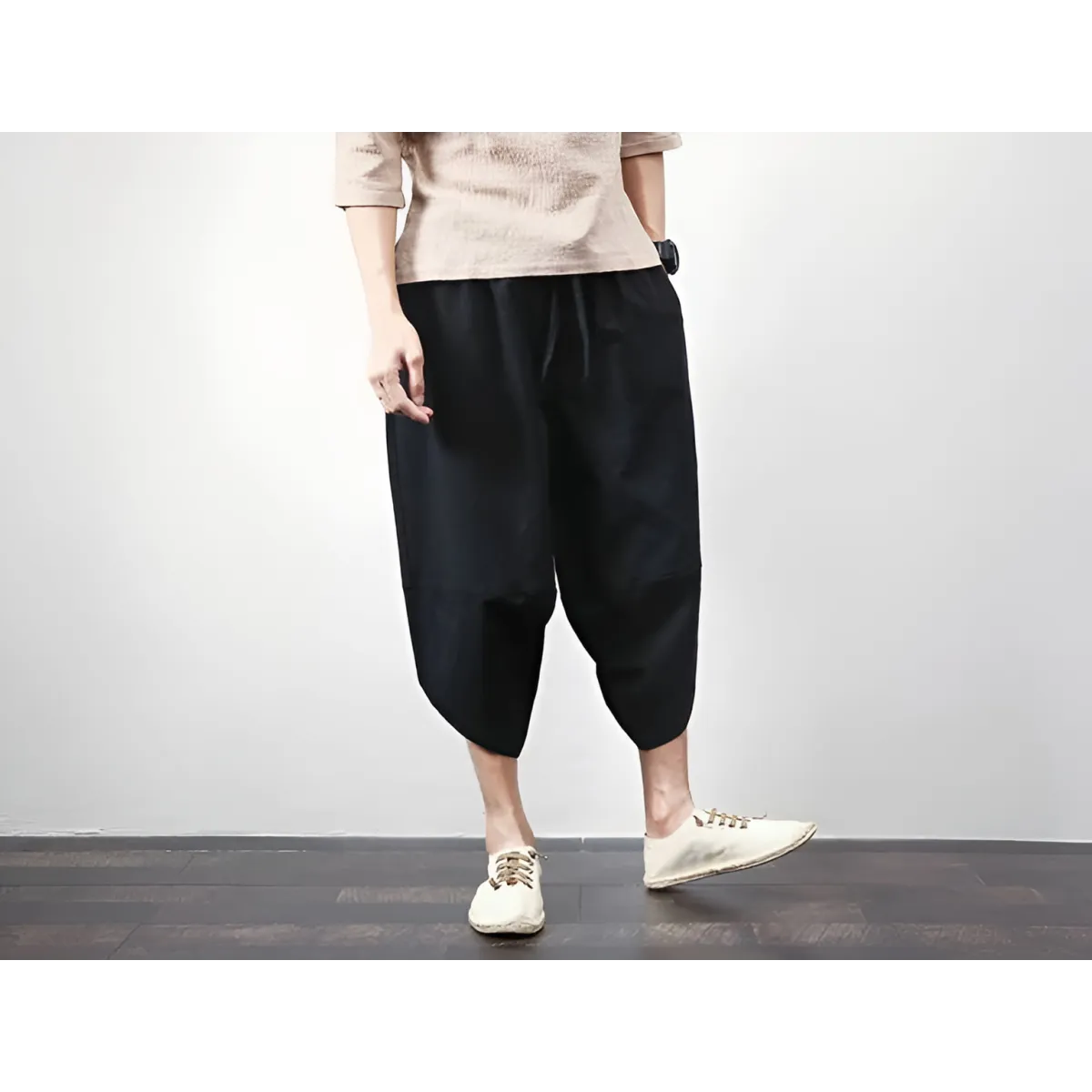 Cotton Linen Joggers