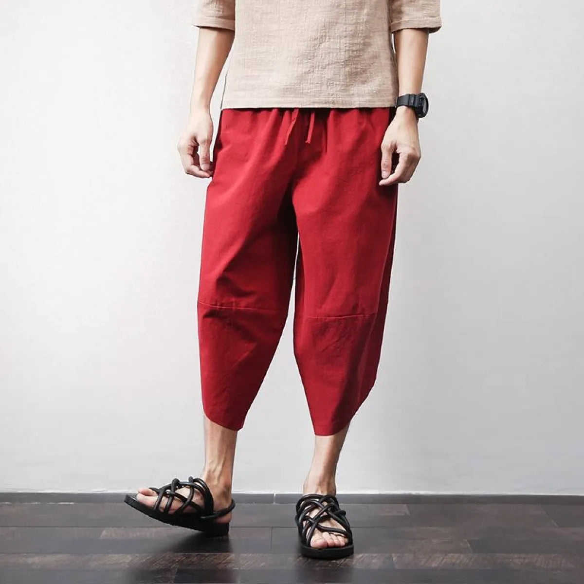 Cotton Linen Joggers