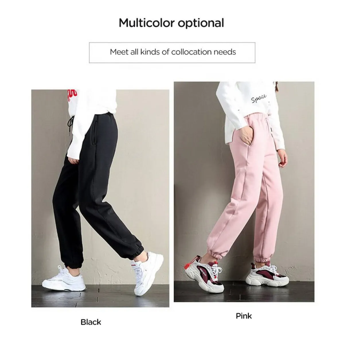 Thick Fleece Joggers