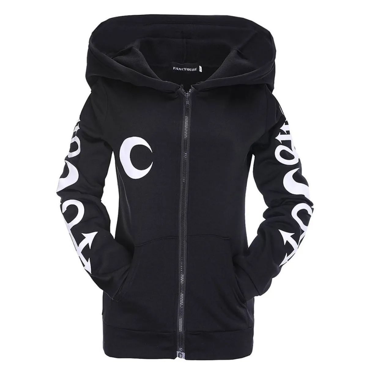 Women's Gothic Zipper Hoodie
