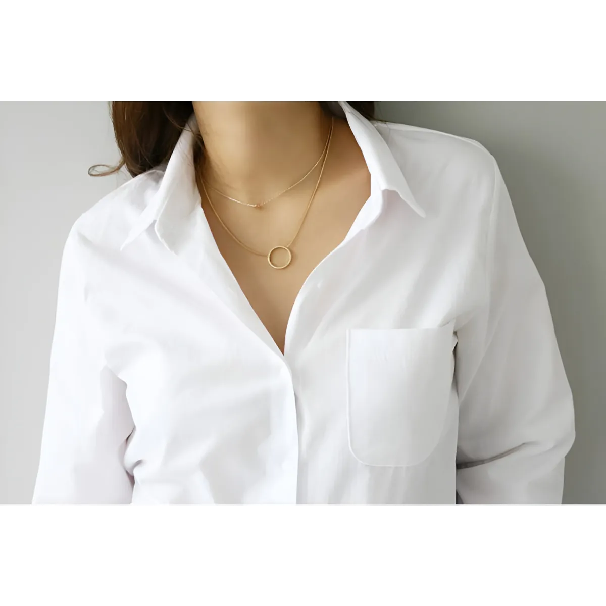 White Summer Blouse