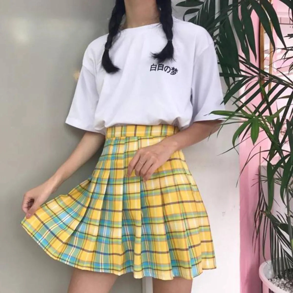 Women's Kawaii Pleated Skirt