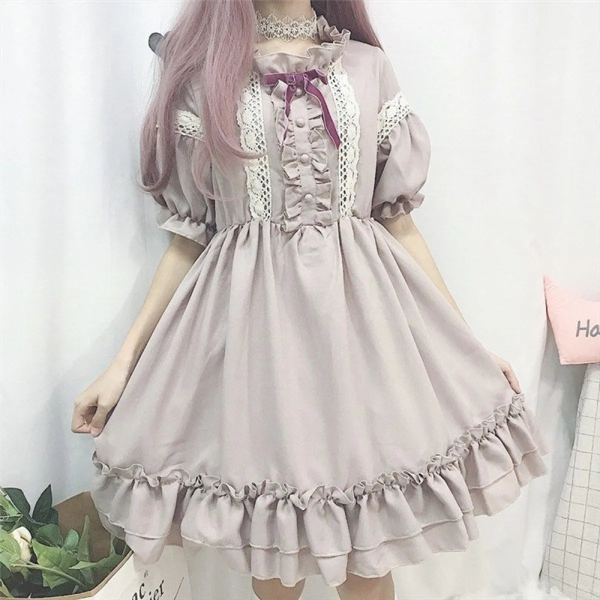 Women's Lavender Lolita Dress