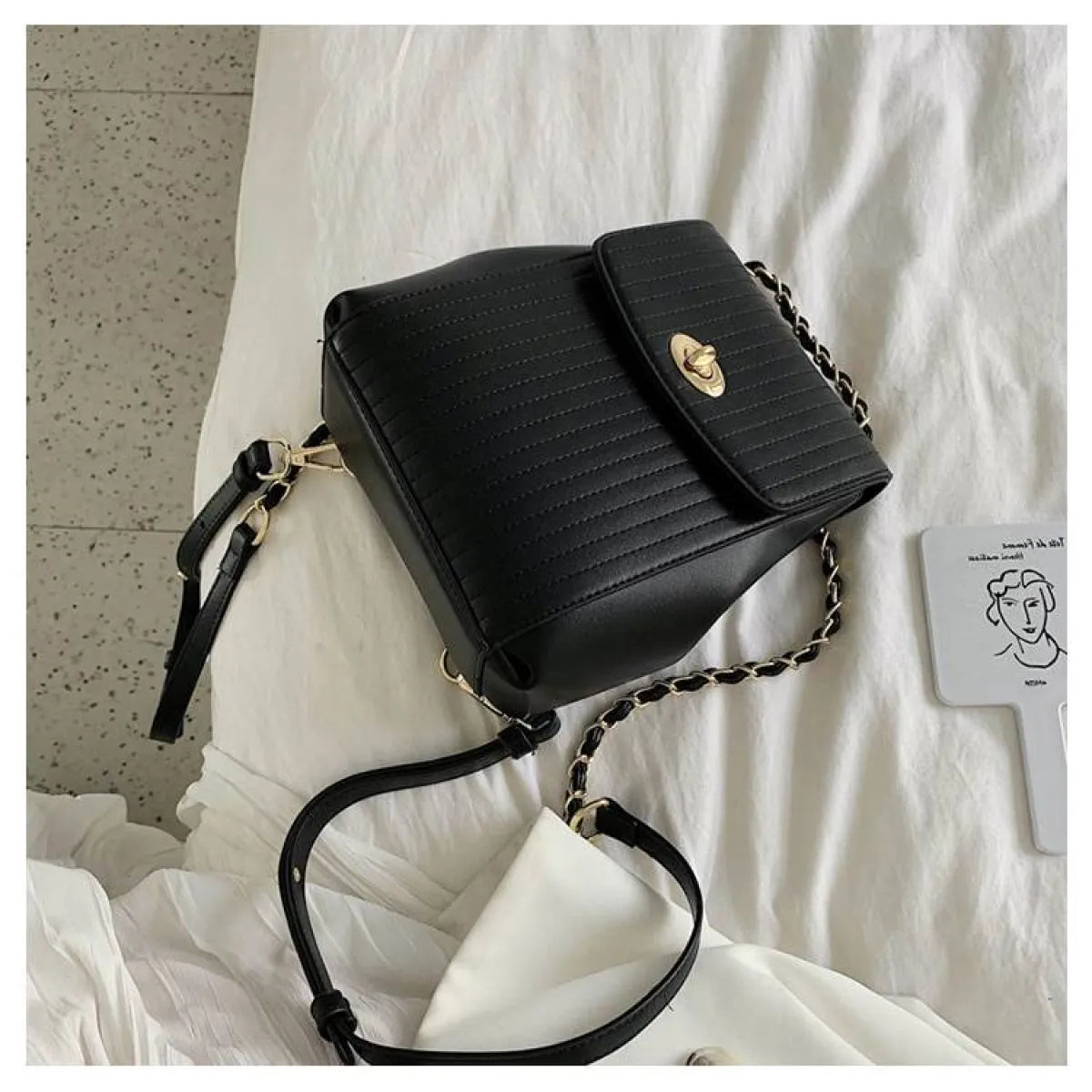 Chain Detail Backpack