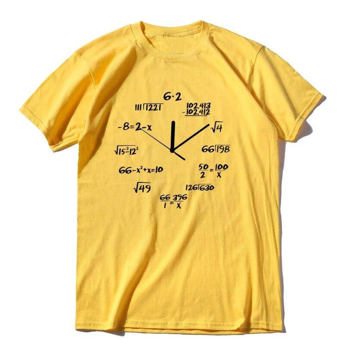 Unisex Math Clock T-Shirt