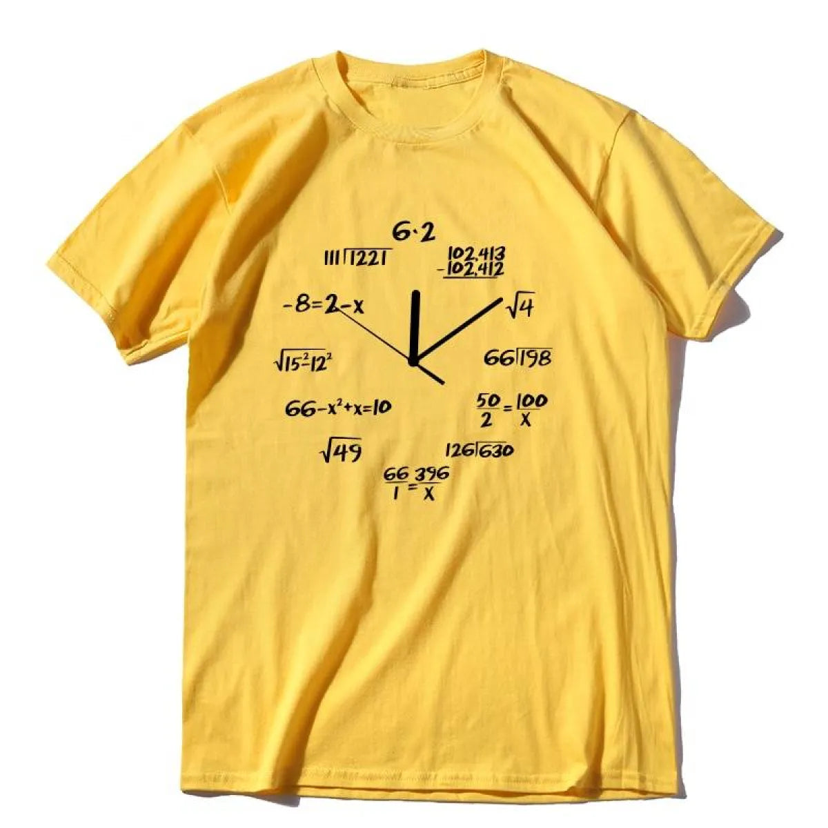 Unisex Math Clock T-Shirt