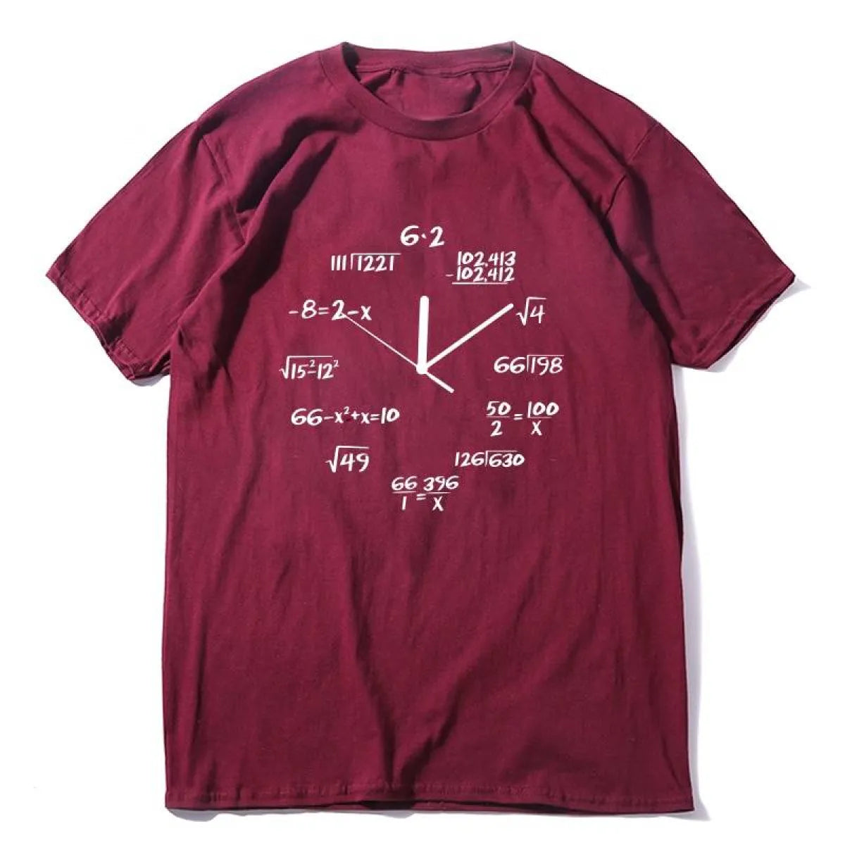 Unisex Math Clock T-Shirt