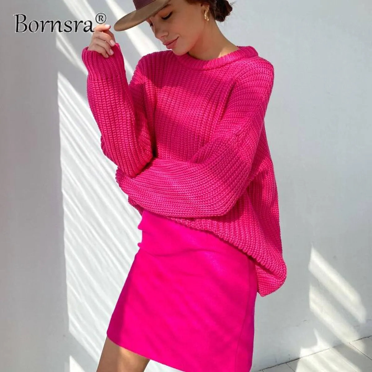 Women's Oversized Knitted Sweater