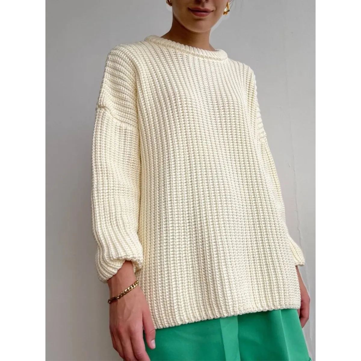 Women's Oversized Knitted Sweater