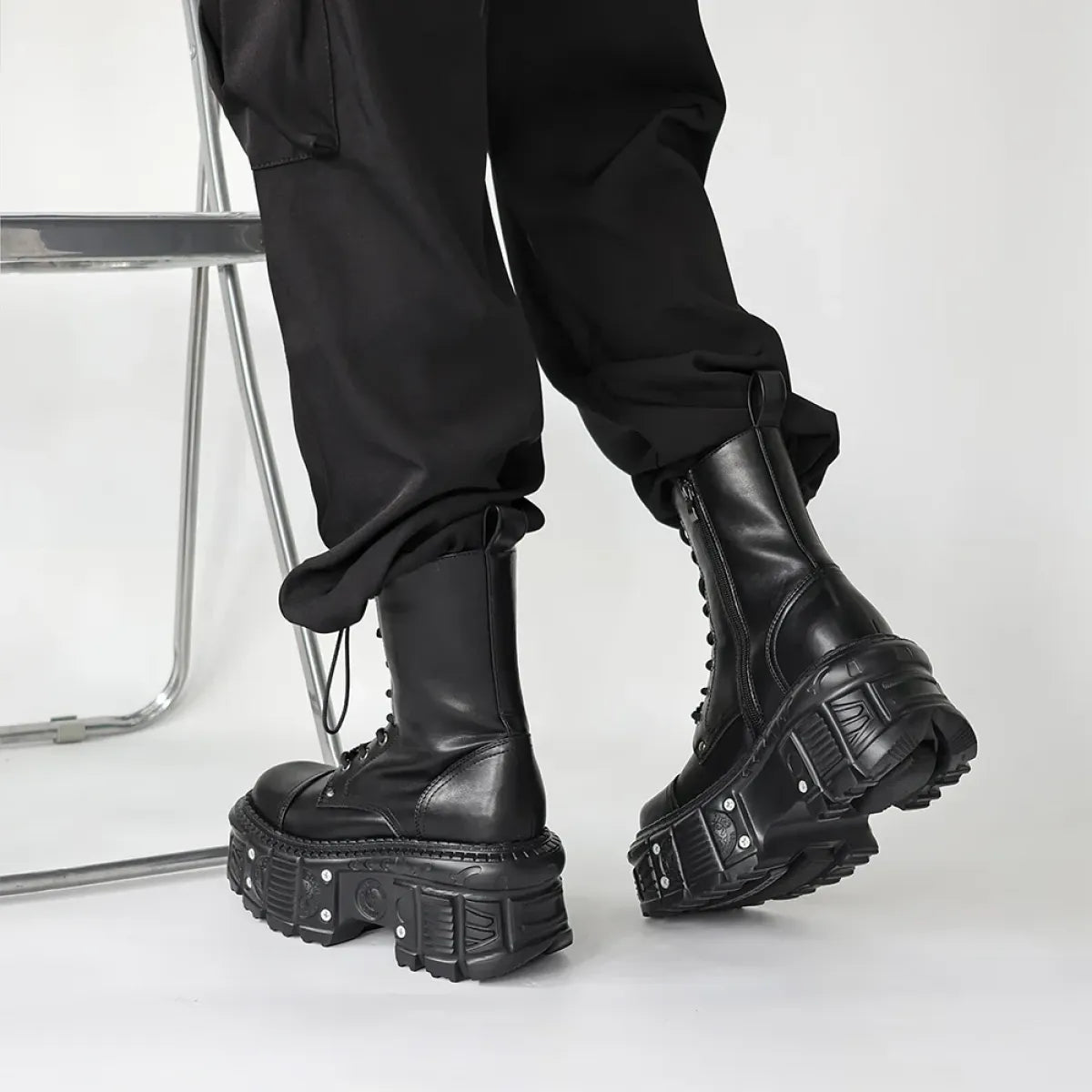 Women's Punk Platform Ankle Boots