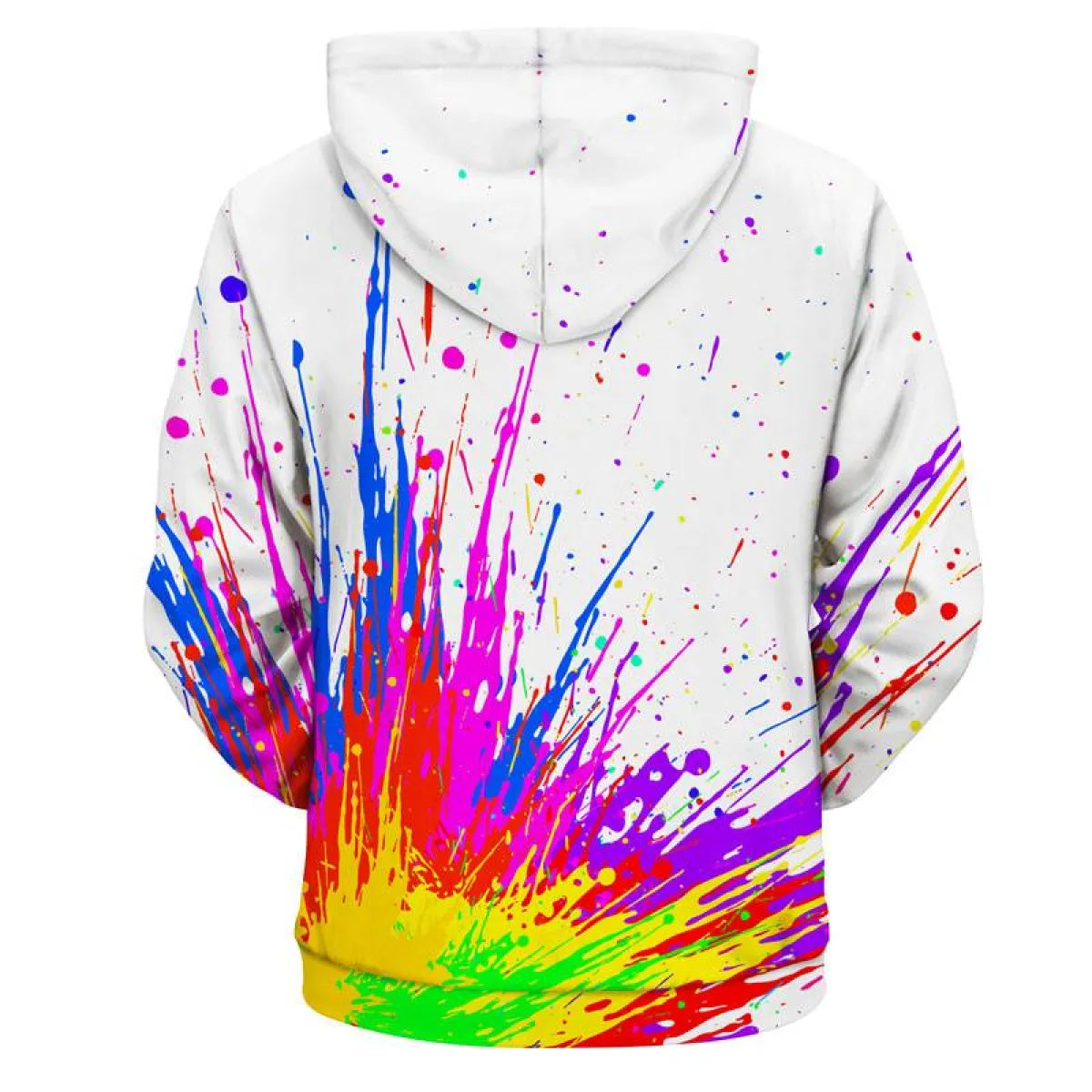 3D Spray Paint Printed Hoodie