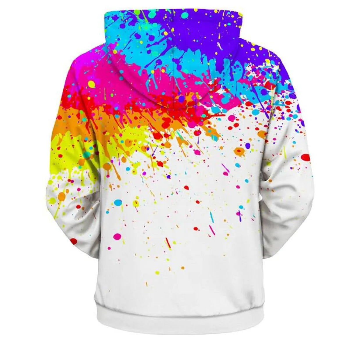 3D Spray Paint Printed Hoodie