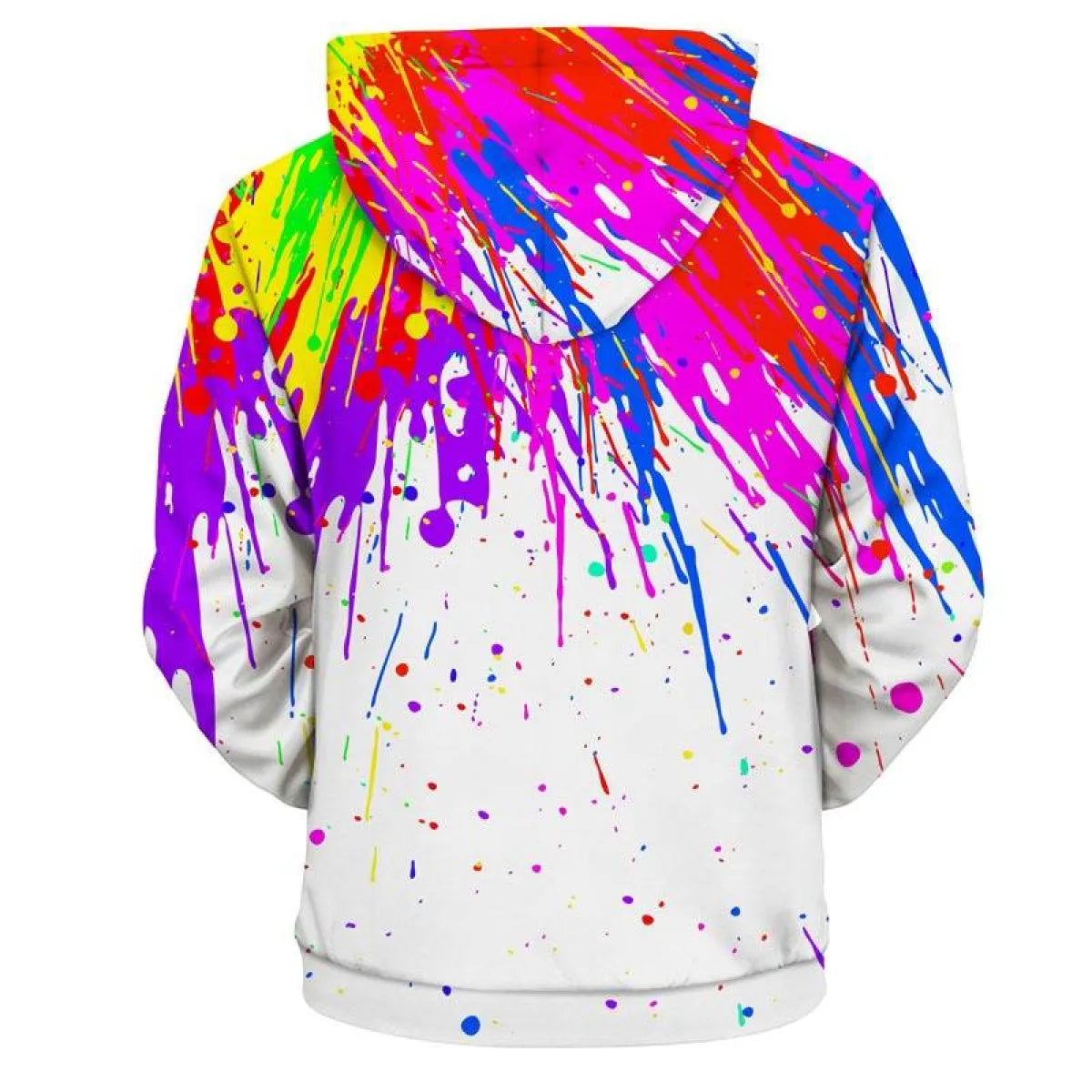 3D Spray Paint Printed Hoodie