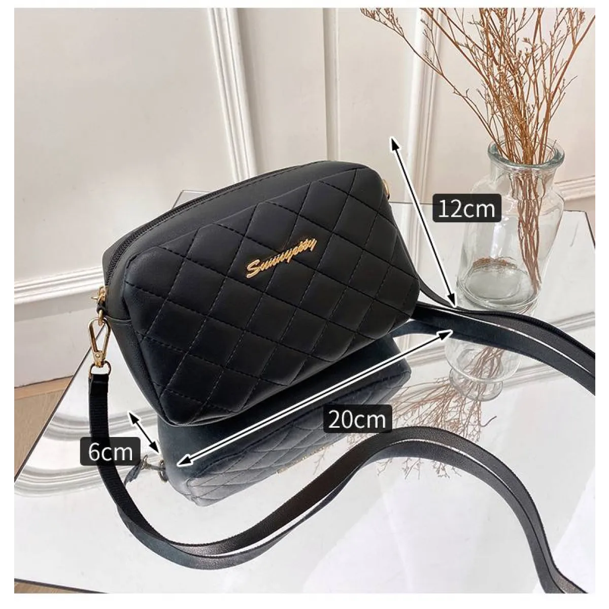 Trendy Small Tassel Messenger Bag