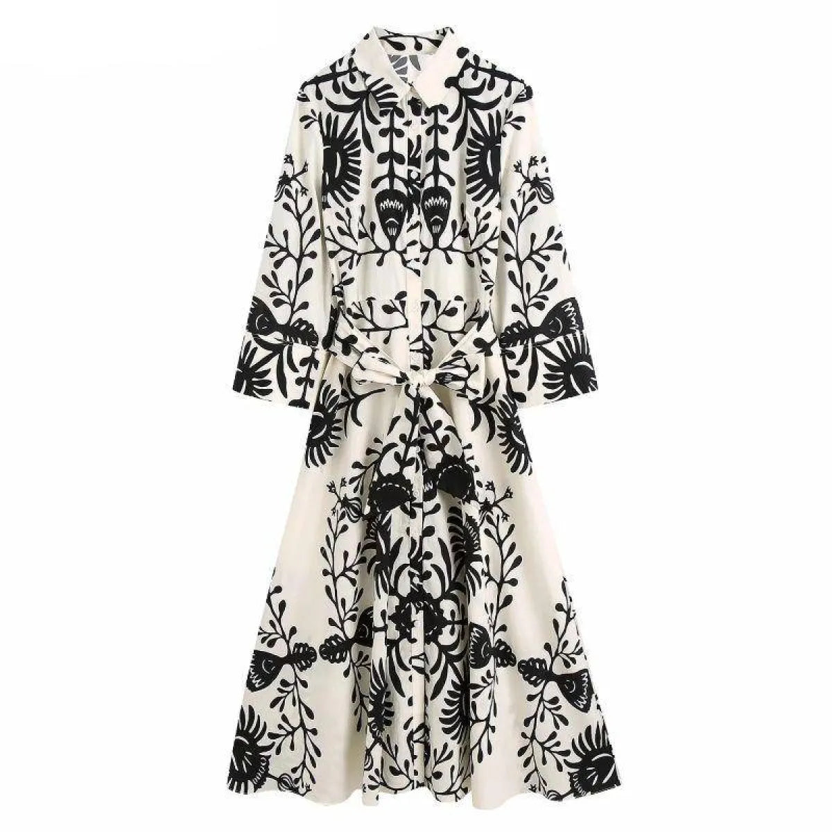 Vintage Floral Dress