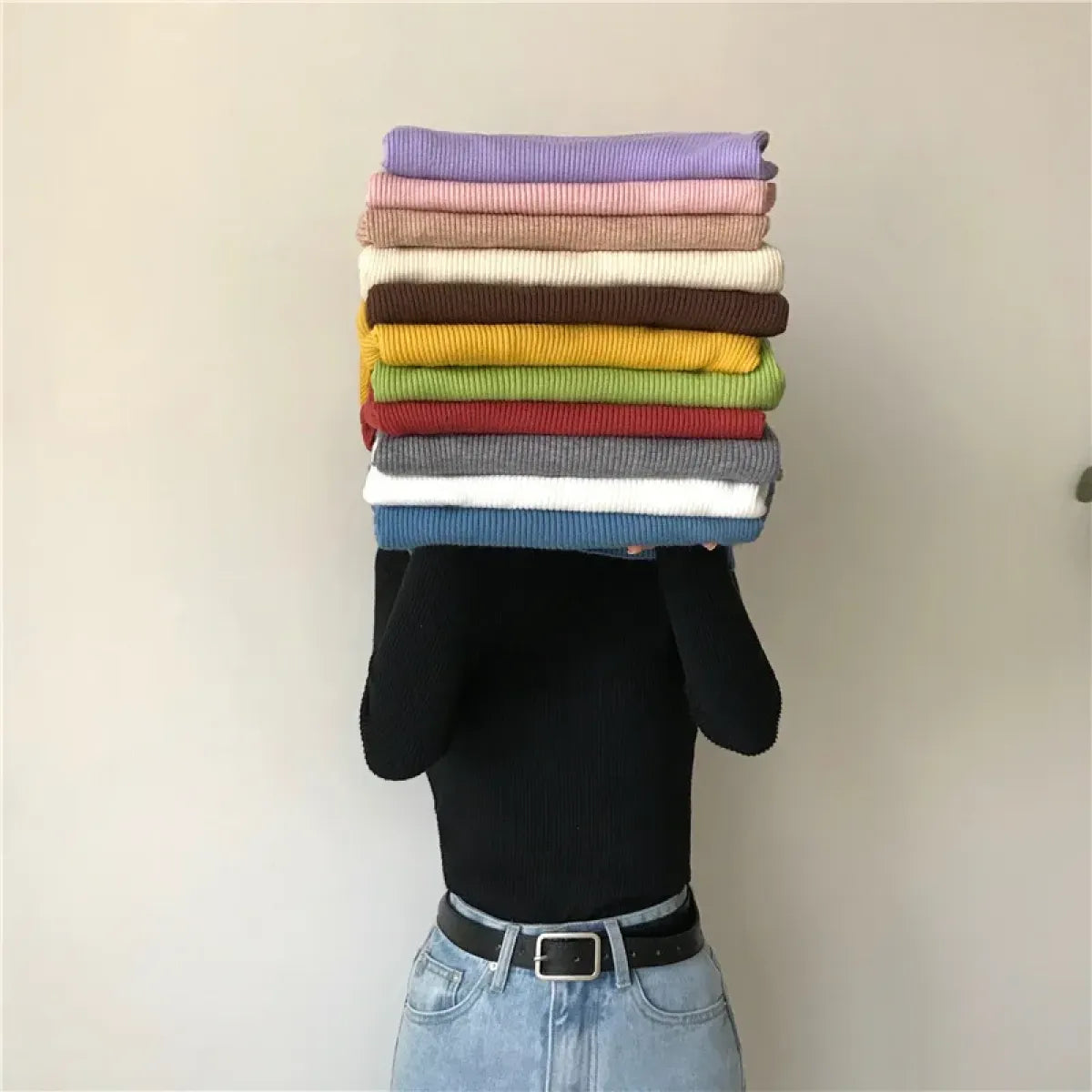 Vintage Harajuku Turtleneck Sweater