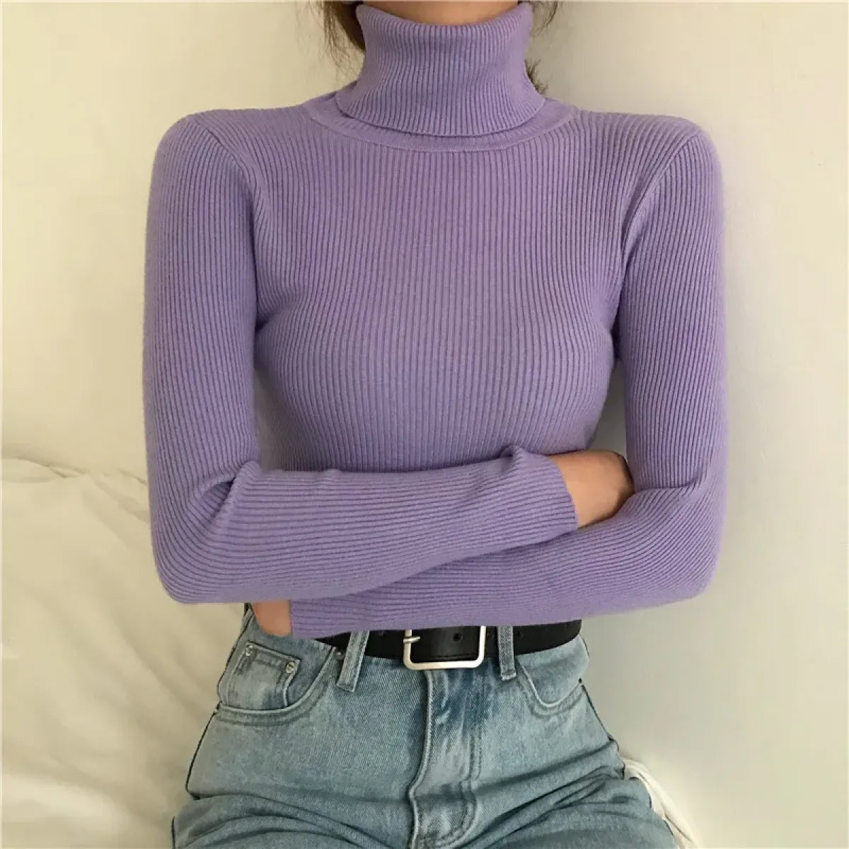 Vintage Harajuku Turtleneck Sweater
