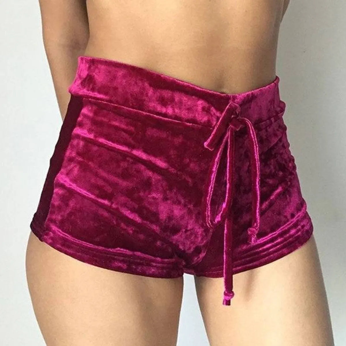 Women's Dolphin Velvet Shorts