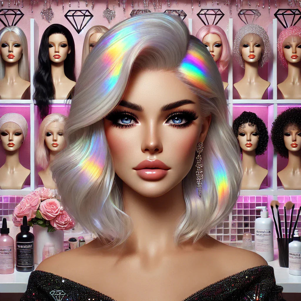 Simple steps using our Wig Fixx that will make your wig look brand new
