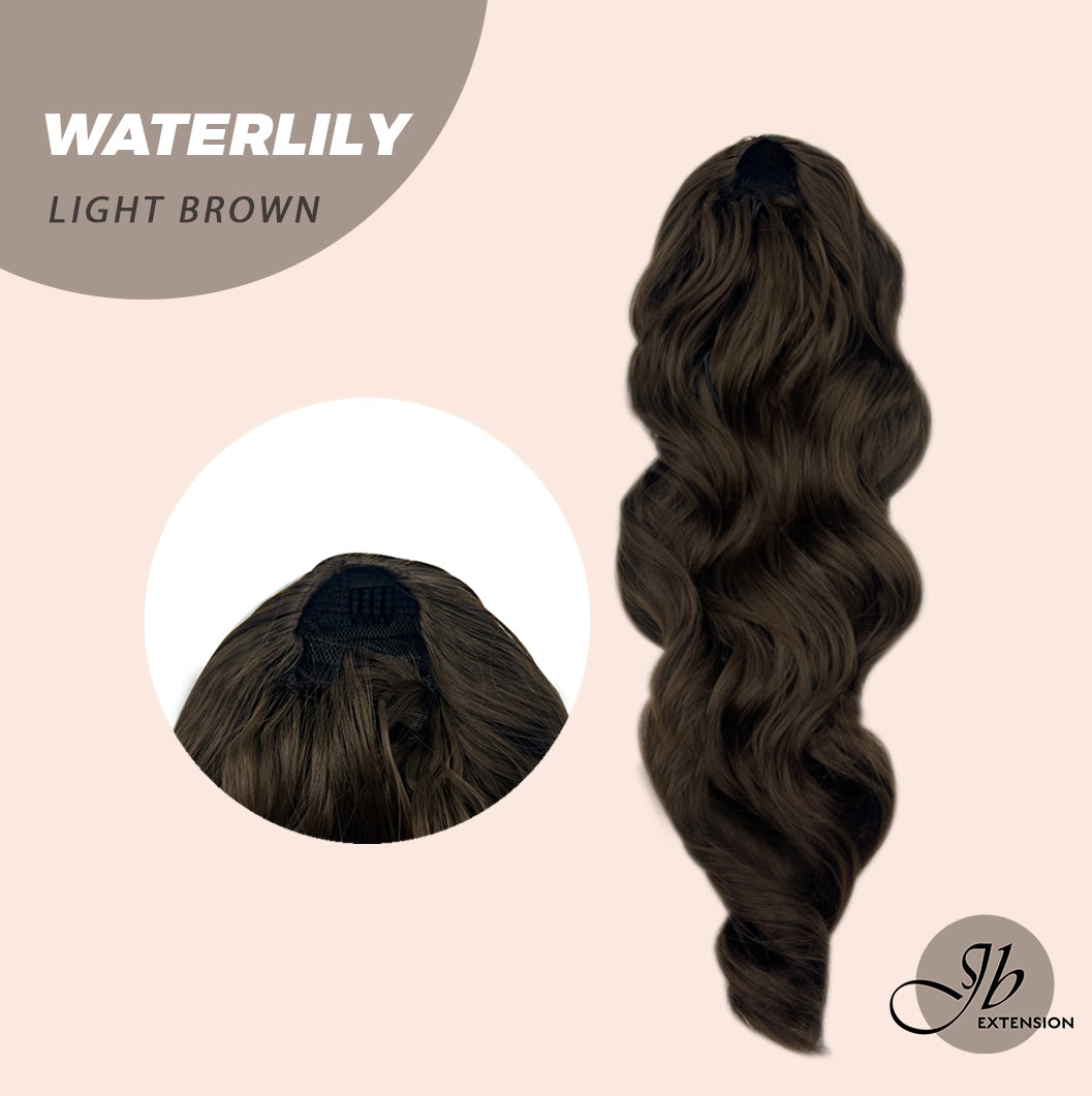 JBEXTENSION 22 Inches Ponytail Coulisse Curly WATERLILY