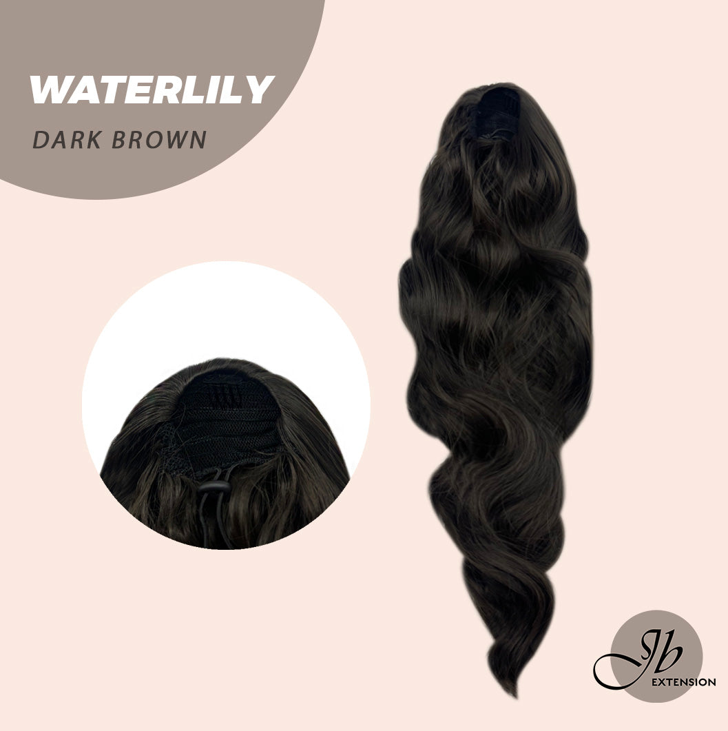 JBEXTENSION 22 Inches Ponytail Coulisse Curly WATERLILY