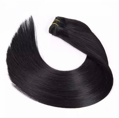 20 Inch  1# Virgin Remy Straight Human Hair Bundles 100% Unprocessed Remy Hair Bundles Natural Color