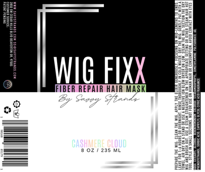 Wig Fixx Cashmere Cloud | Hair mask | 8 OZ