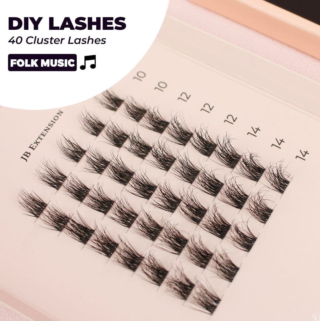JBEXTENSION DIY EYELASHES - FOLK MUSIC ( Individual Lashes)