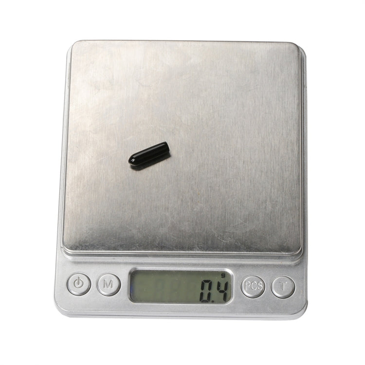 100 PCS iFlight M3x15mm Transmitter Antenna Protection Cap PVC Rubber Sheath for FPV RC Models Multicopter Spare Part Accessories (Black)