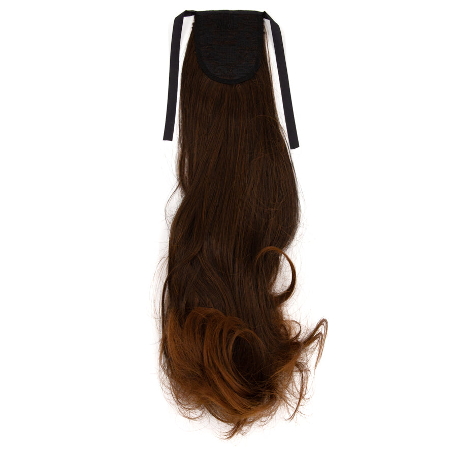 PONYTAIL WITH TAPE CURLY 18 inches/STRAIGHT 25 inches PONYTAIL "MIYA"