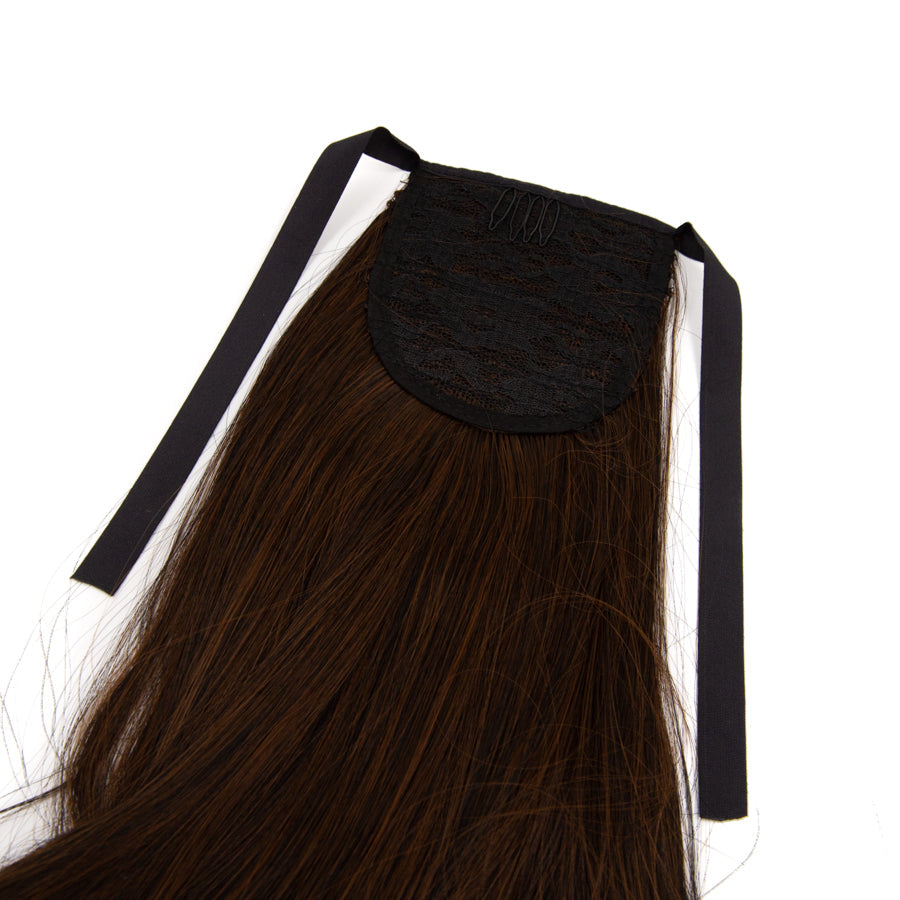 PONYTAIL WITH TAPE CURLY 18 inches/STRAIGHT 25 inches PONYTAIL "MIYA"