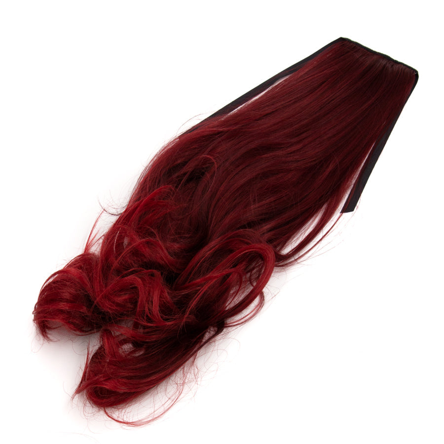 PONYTAIL WITH TAPE CURLY 18 inches/STRAIGHT 25 inches PONYTAIL "MIYA"