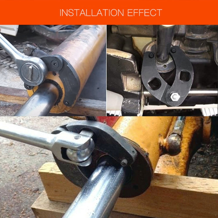 1 Pair Motorcycle Universal Adjustable Gland Nut Wrench Set for Hydraulic Cylinder 1266 +7463