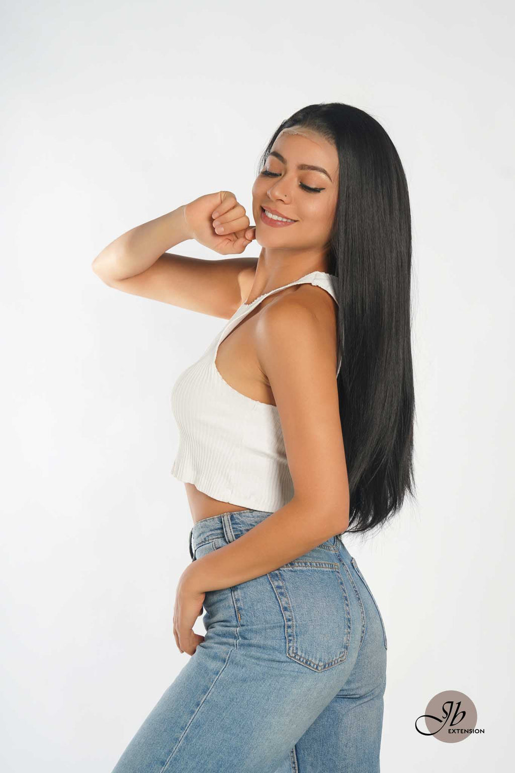 JBEXTENSION 28 Inches Natural Black Long Straight HD Transparent 360 Lace Front Wigs Pre-Plucked Hair Glueless 180% Density Full Lace Hair Glueless Wigs For Thinning Hair ACE NATURAL BLACK