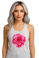 Women's Racerback  Floral Tank