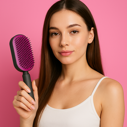 Self-Cleaning Hair Brush