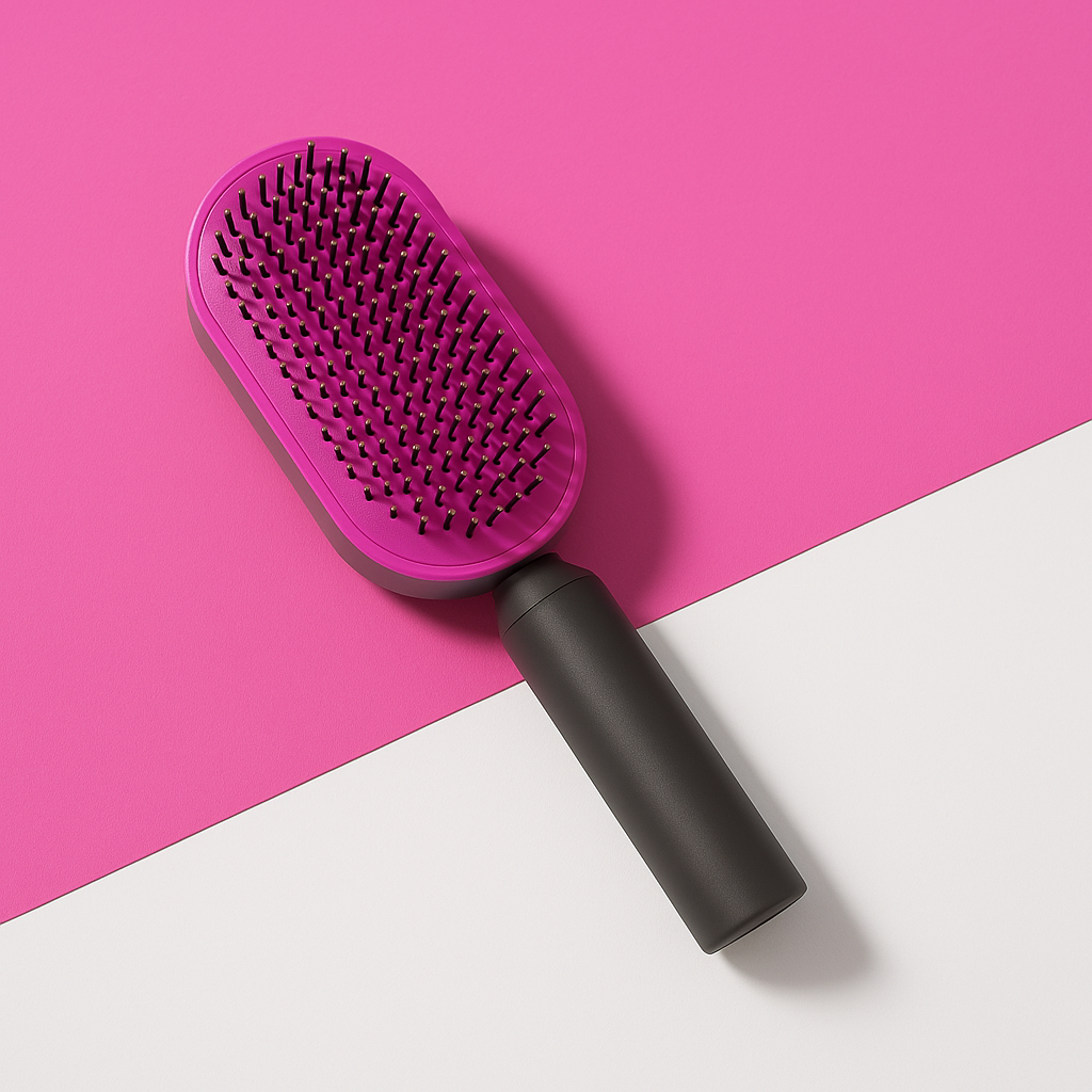 Self-Cleaning Hair Brush