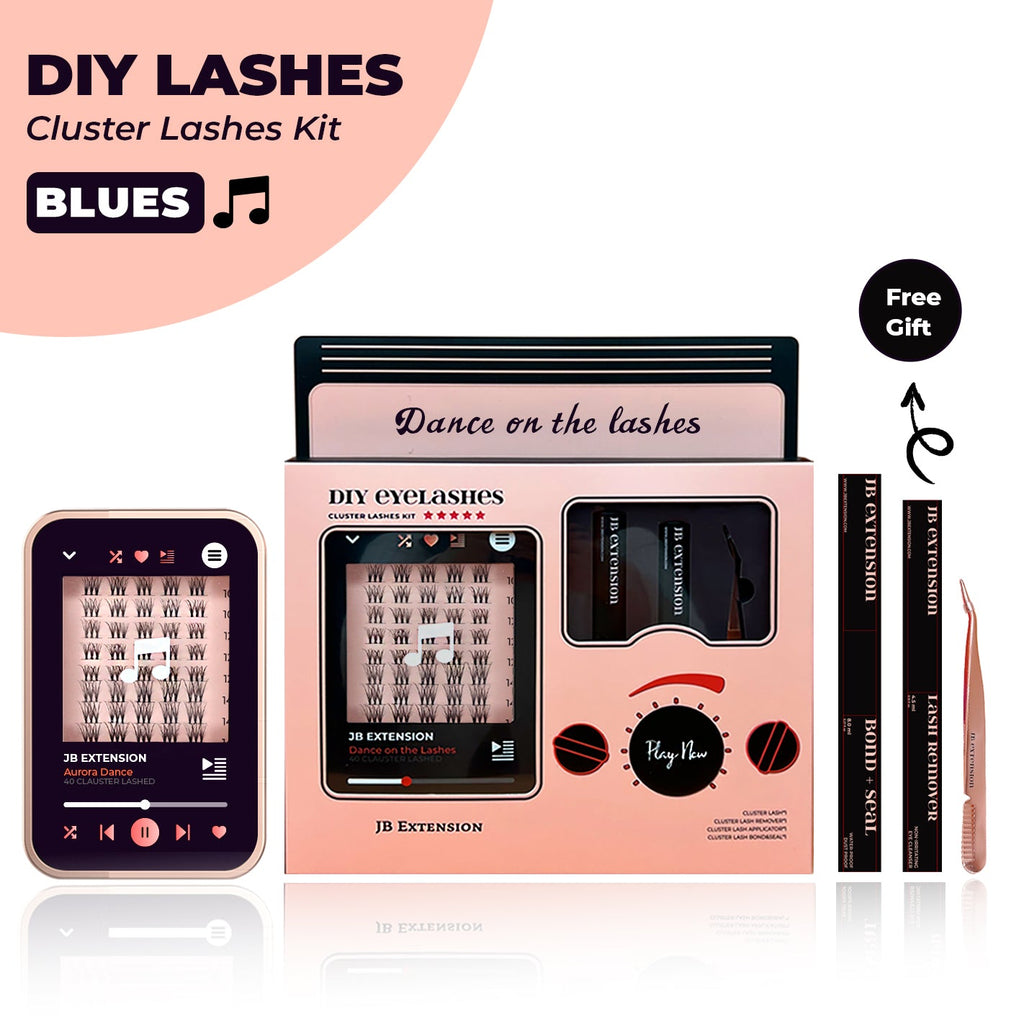 JBEXTENSION DIY EYELASHES KIT - BLUES